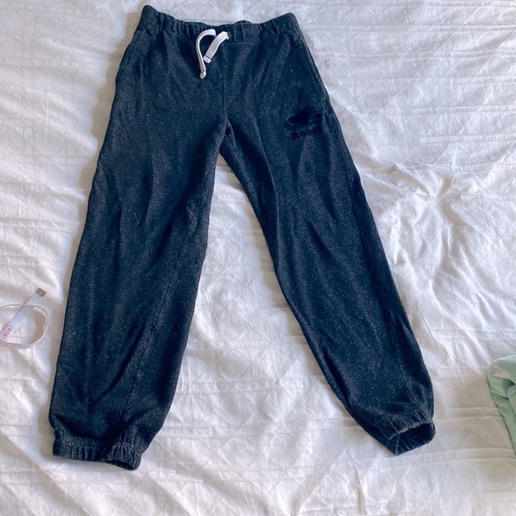 Roots Kids sz 10 Joggers black charcoal - Picture 1 of 5